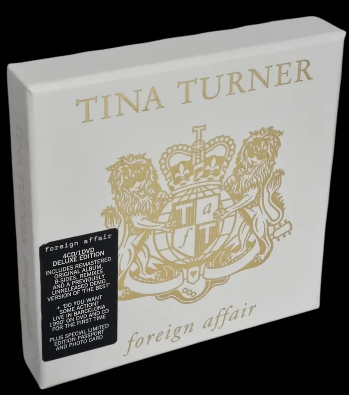 Tina Turner Foreign Affair UK Cd album box set