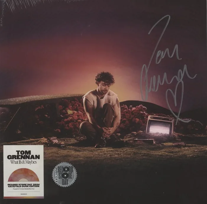 Tom Grennan What Ifs & Maybes – RSD24 – Tri-Colour Marble Vinyl + Autographed Sleeve UK Vinyl LP