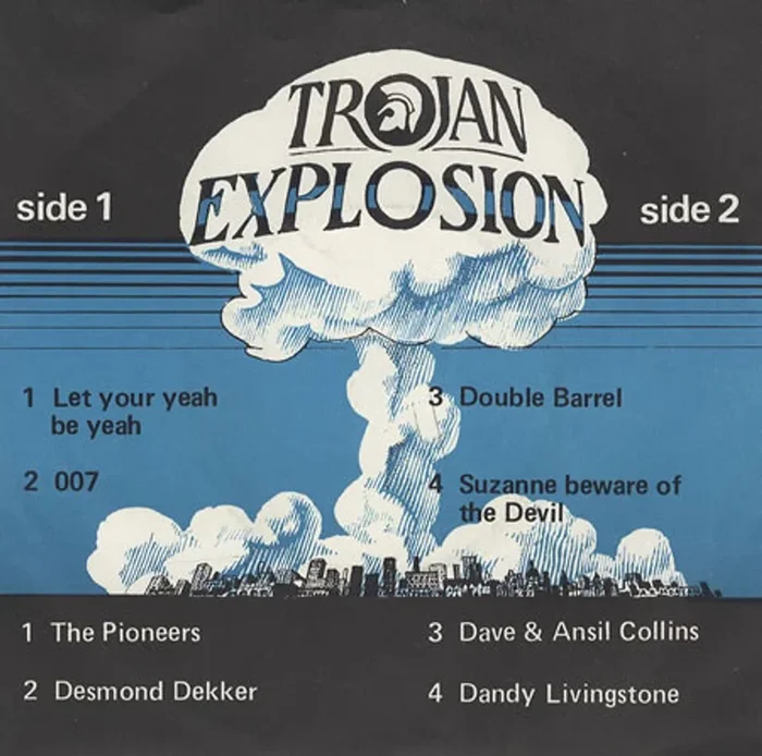 Trojan Records Trojan Explosion Volume 6 UK 7 ” vinyl