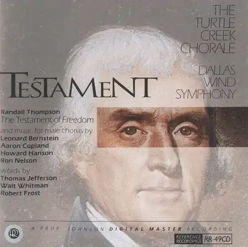 Turtle Creek Chorale Testament – COMPACT DISCS