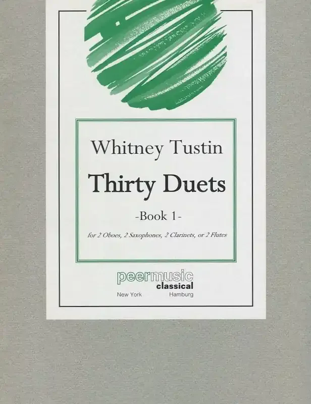Tustin, Whitney % Thirty Duets, Book 1 – 2OB