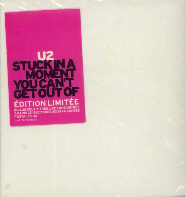 U2 Stuck In A Moment You Can’t Get Out Of French CD single