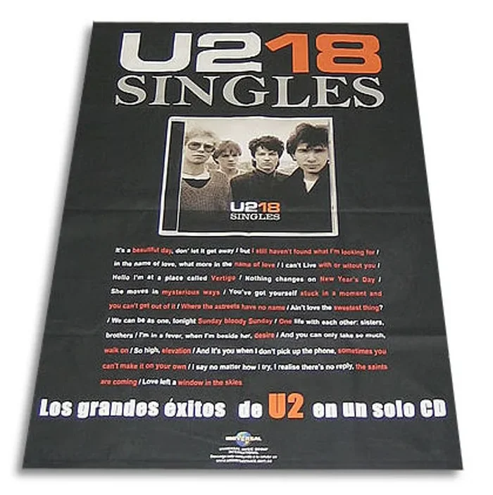 U2 U218 Colombian Promo Display