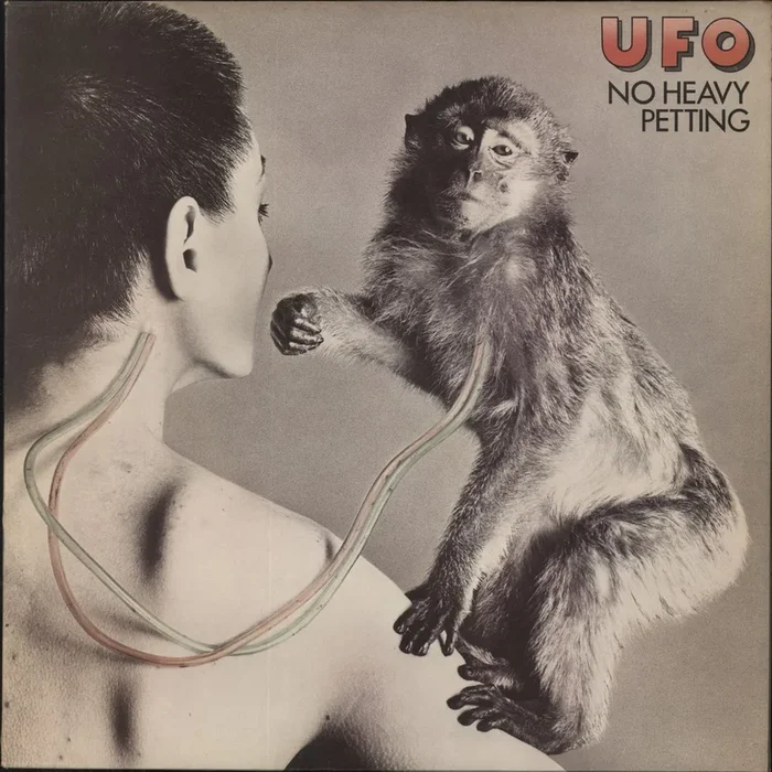 UFO No Heavy Petting – EX UK Vinyl LP