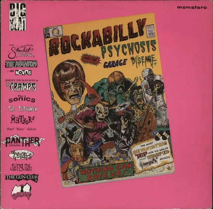 Various-50s/Rock & Roll/Rockabilly Rockabilly Psychosis… – Pink Vinyl UK Vinyl LP