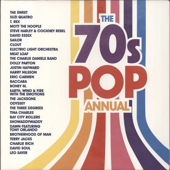 Various-60s & 70s The 70s Pop Annual – 180gm UK 2-LP vinyl set