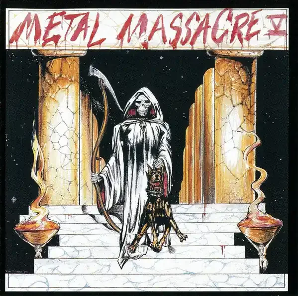 Various – Metal Massacre V (LP, Comp) (Very Good Plus (VG+))