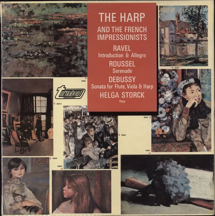 Various-Classical & Orchestral The Harp And The French Impressionists UK Vinyl LP