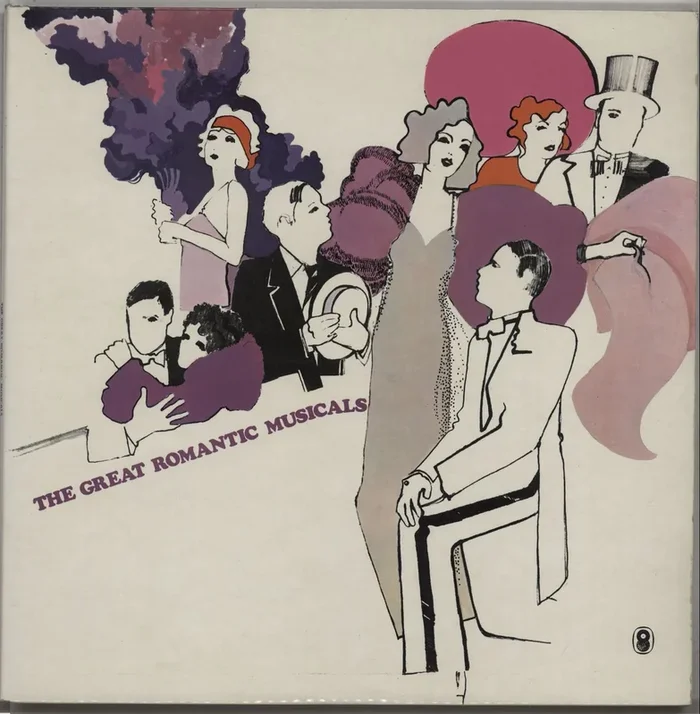 Various-Film, Radio, Theatre & TV The Great Romantic Musicals UK 2-LP vinyl set