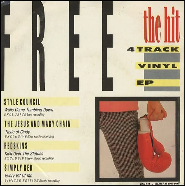 Various-Pop The Hit Red Hot EP + Mag UK Promo 7 ” vinyl