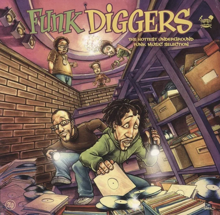 Various-Soul & Funk Funk Diggers – Sealed French 2-LP vinyl set