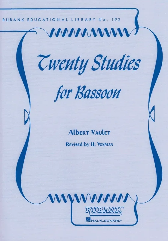 Vaulet, Albert % Twenty Studies – BSN