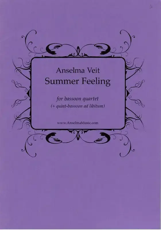 Veit, Anselma % Summer Feeling (score & parts) – 4BSN