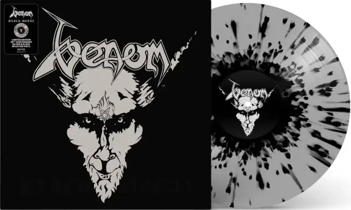 Venom – Black Metal [RSD Essential Indie Colorway Silver & Black Splatter LP]