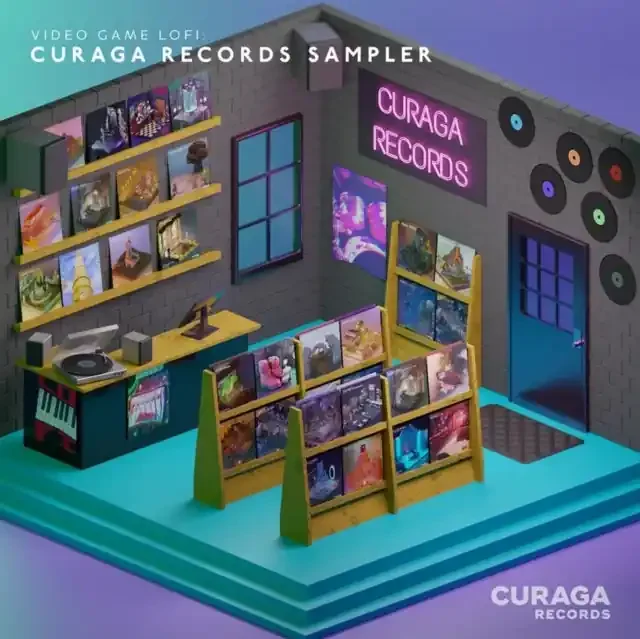 Video Game LoFi / Curaga Records Sampler (RSD 4/12/2025 Vinyl)