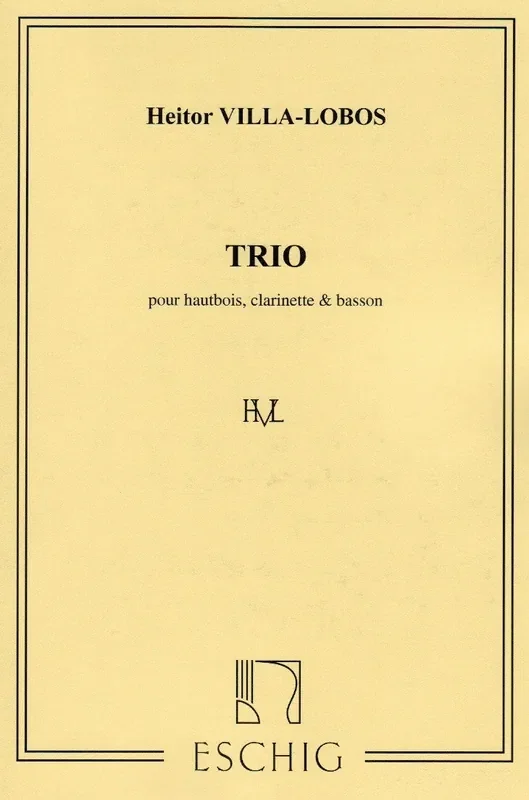 Villa-Lobos, Heitor % Trio (parts only) – OB/CL/BSN