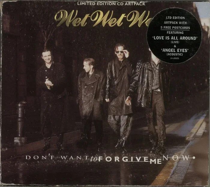 Wet Wet Wet Don’t Want To Forgive – Artpack UK CD single