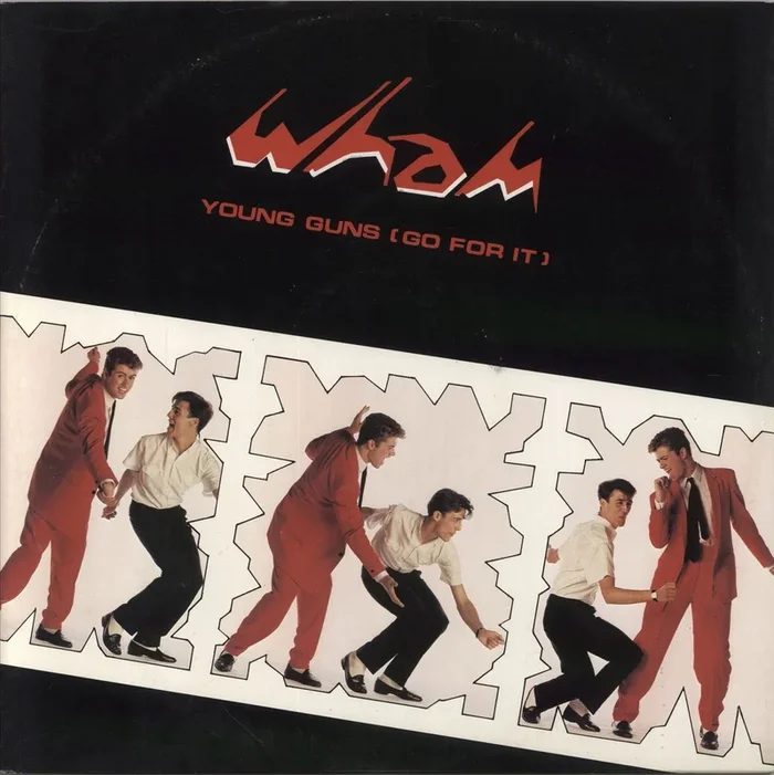 Wham Young Guns – P/S UK 12 ” vinyl