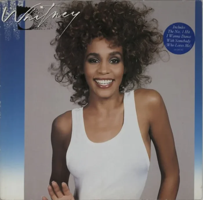 Whitney Houston Whitney – Hype Stickered sleeve German Vinyl LP