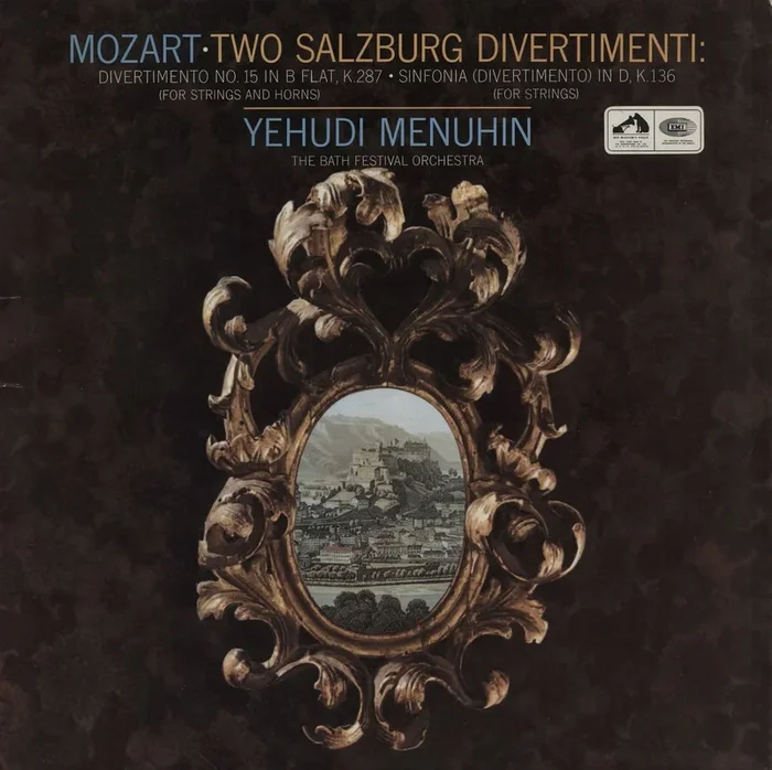 Wolfgang Amadeus Mozart Mozart: Two Salzburg Divertimenti UK Vinyl LP