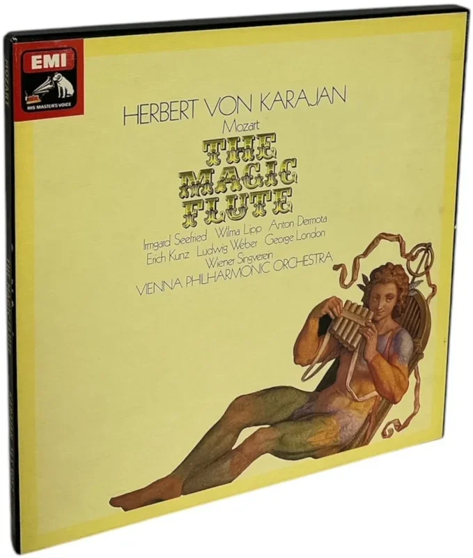 Wolfgang Amadeus Mozart The Magic Flute UK Vinyl box set