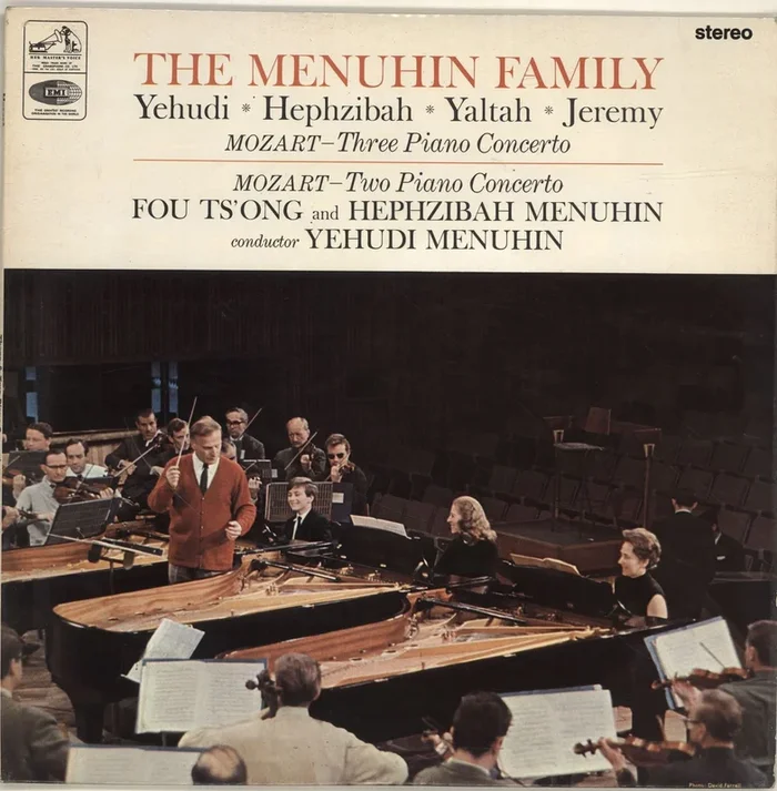 Wolfgang Amadeus Mozart Three Piano Concerto / Two Piano Concerto UK Vinyl LP