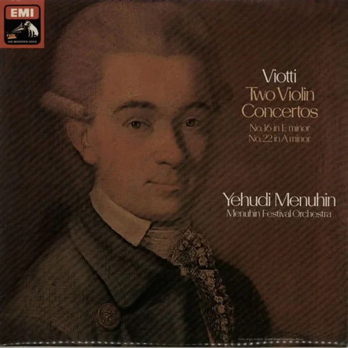 Yehudi Menuhin Viotti Two Violin Concertos UK Vinyl LP