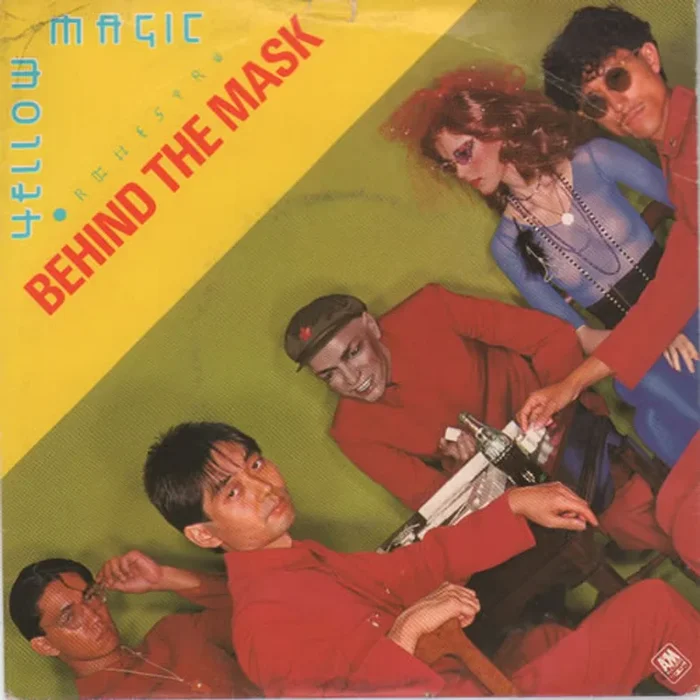 Yellow Magic Orchestra Behind The Mask – Yellow Vinyl UK 7 ” vinyl
