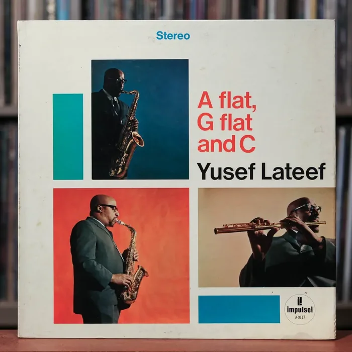 Yusef Lateef – A Flat, G Flat And C – 1967 Impulse!, VG+/VG