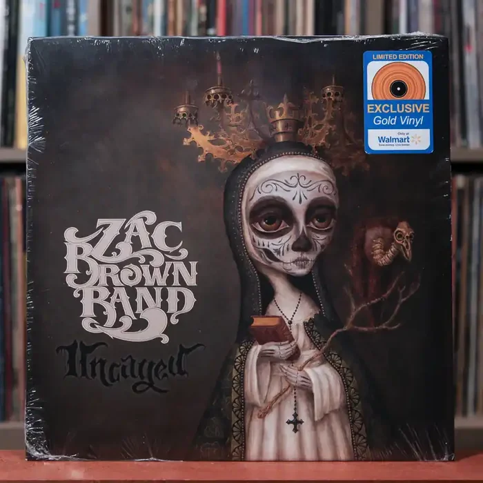 Zac Brown Band – Uncaged – GOLD vinyl 2023 Fugitive, SEALED