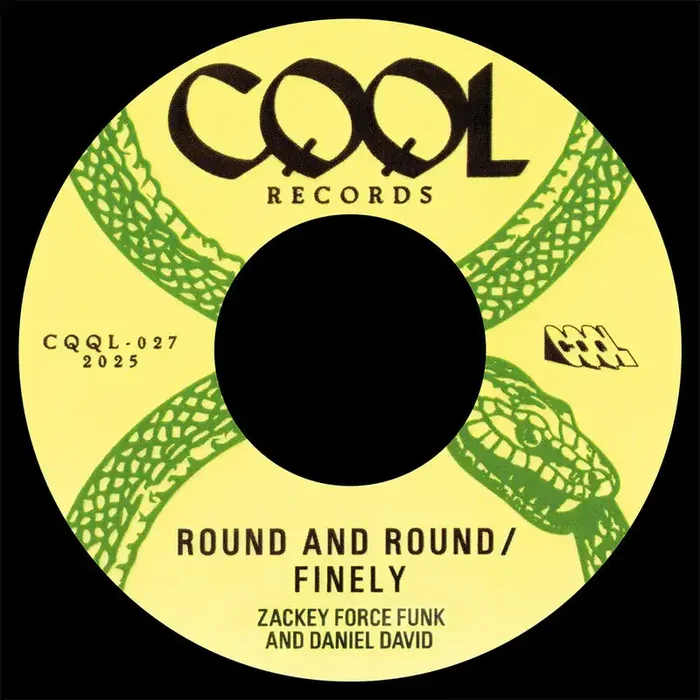 Zackey Force Funk and Daniel David – Round and Round b/w Finely [LP]