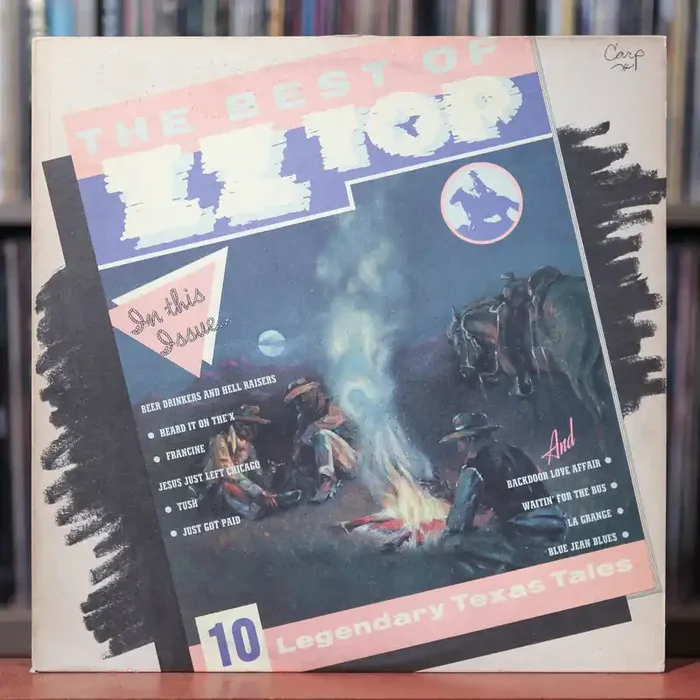 ZZ Top – The Best Of ZZ Top – 1979 Warner, VG+/VG