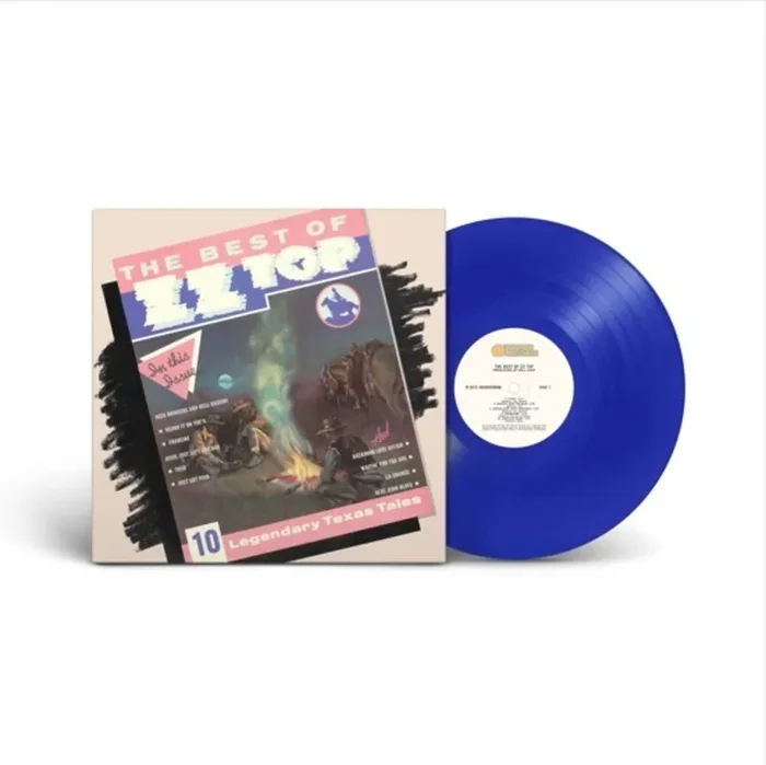 ZZ Top – The Best Of ZZ Top [Rocktober 2023 Translucent Blue LP]