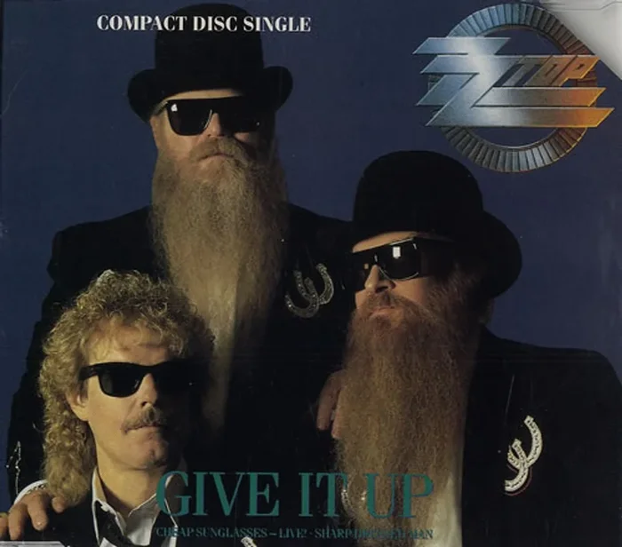 ZZ Top Give It Up UK CD single